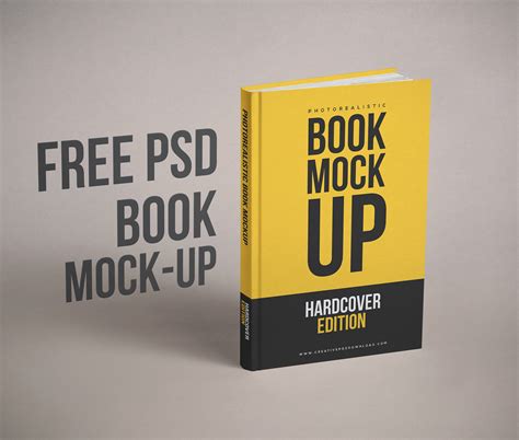 Free Psd Book Cover&nbsp;Mockup