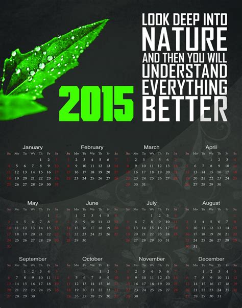 Calendar Psd Template&nbsp;Free