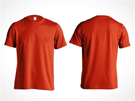 T Shirt Mockup Psd Front And Back&nbsp;Free