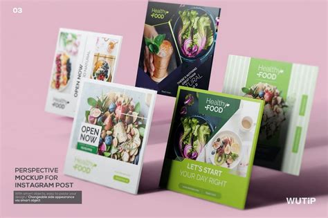 Perspective Mockup For Instagram Post&nbsp;Free