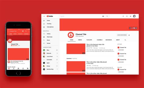 Youtube Cover Mockup&nbsp;Psd