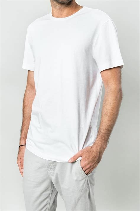White T-Shirt Mockup Psd Free&nbsp;Download