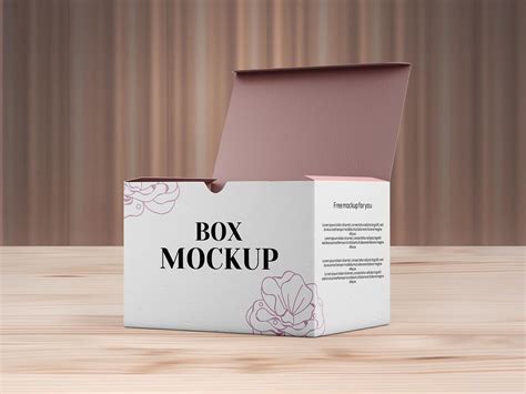Box Design Mockup&nbsp;Free