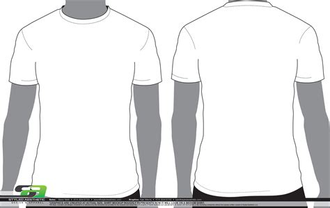 T Shirt Blank Template&nbsp;Ai