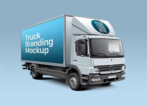 Truck Mockup Free