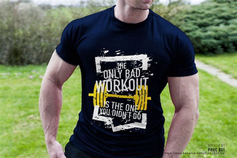 Fitness Shirt Mockup