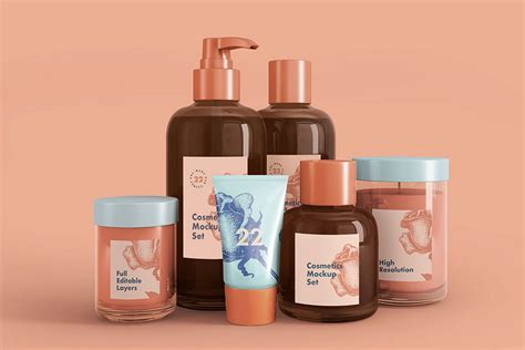 Cosmetic Mockup Set