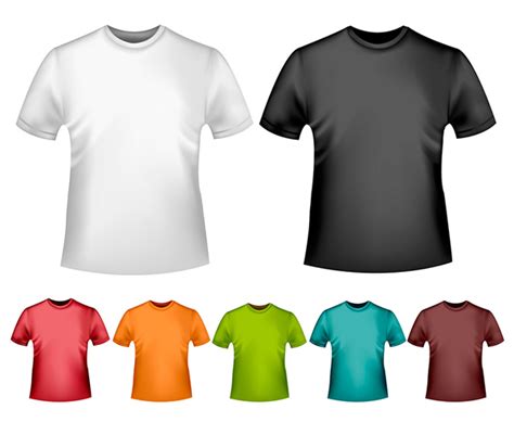 Vector T-Shirt Template&nbsp;Illustrator