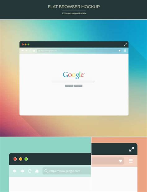 Web Browser Mockup&nbsp;Free