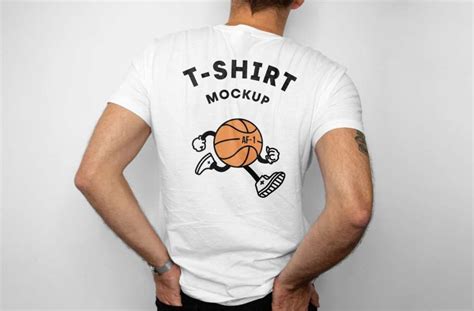 Back Shirt Mockup Free