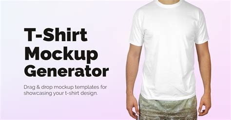 Free Mockup T Shirt&nbsp;Generator