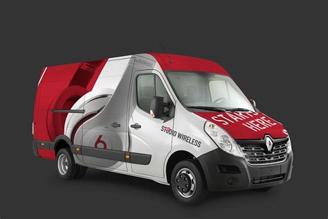 Van Wrap Mockup
