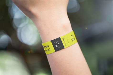 Paper Band Mockup&nbsp;Free