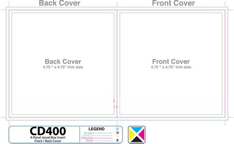 Cd Case Photoshop Template